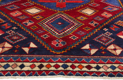 7 x 9 Vintage Persian Lori Rug 78855