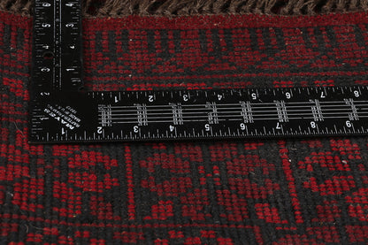 3 x 13 Vintage Persian Turkoman Rug 78718