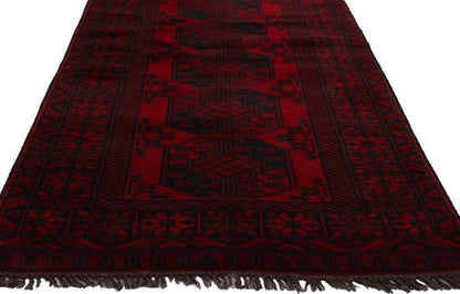 3 x 13 Vintage Persian Turkoman Rug 78718