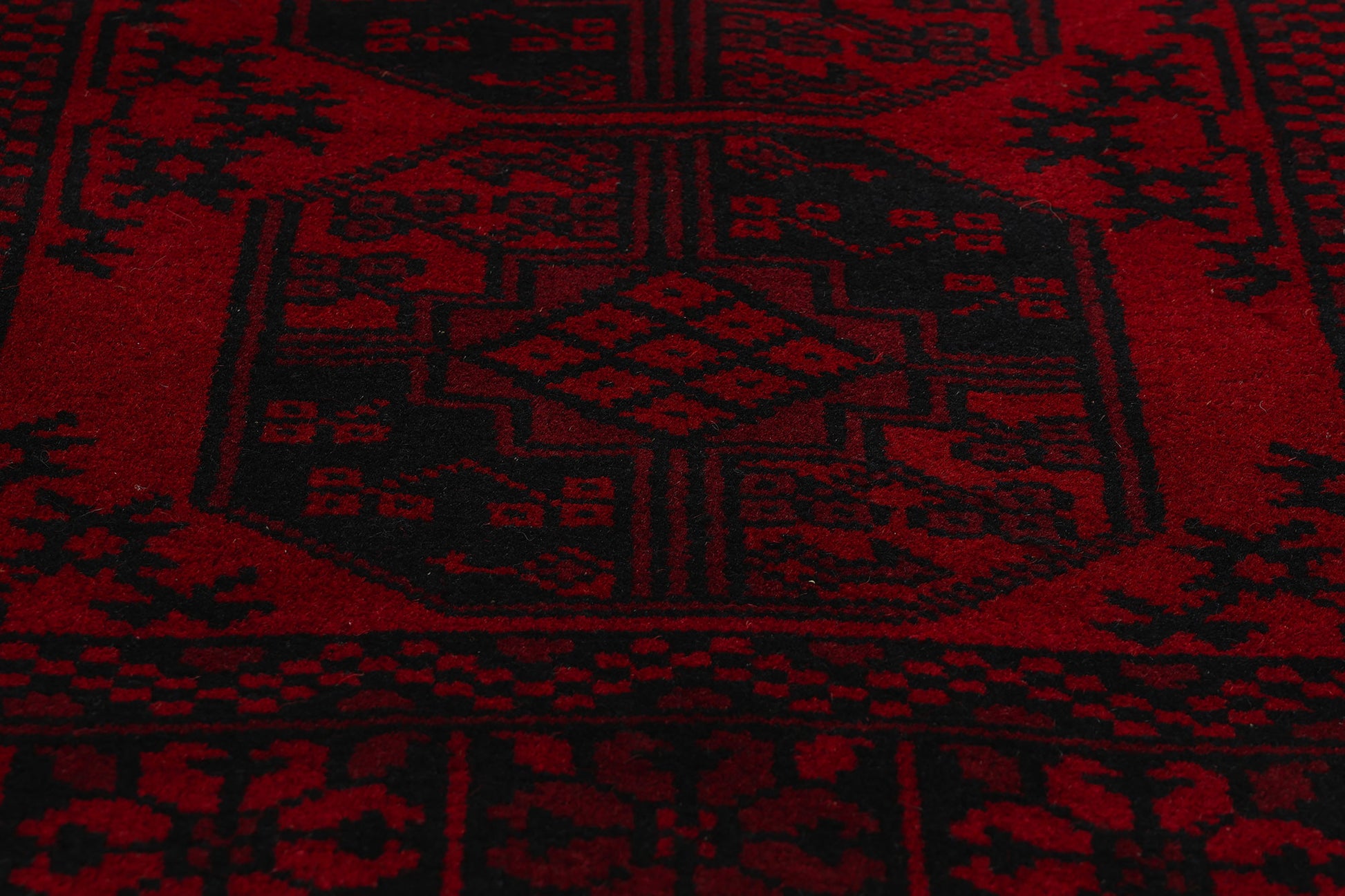 3 x 13 Vintage Persian Turkoman Rug 78718