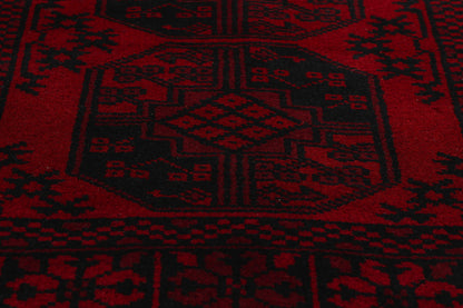 3 x 13 Vintage Persian Turkoman Rug 78718