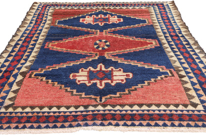 5 x 7 Vintage Persian Lori Rug 78857