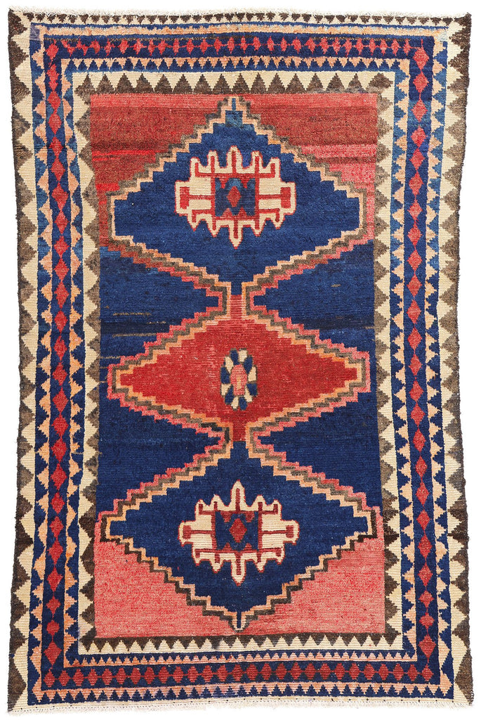 5 x 7 Vintage Persian Lori Rug 78857