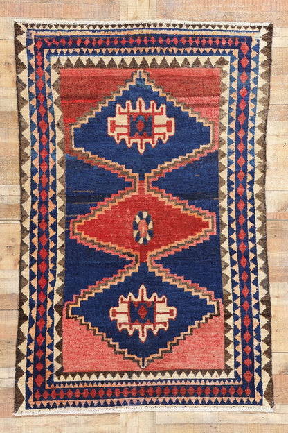 5 x 7 Vintage Persian Lori Rug 78857