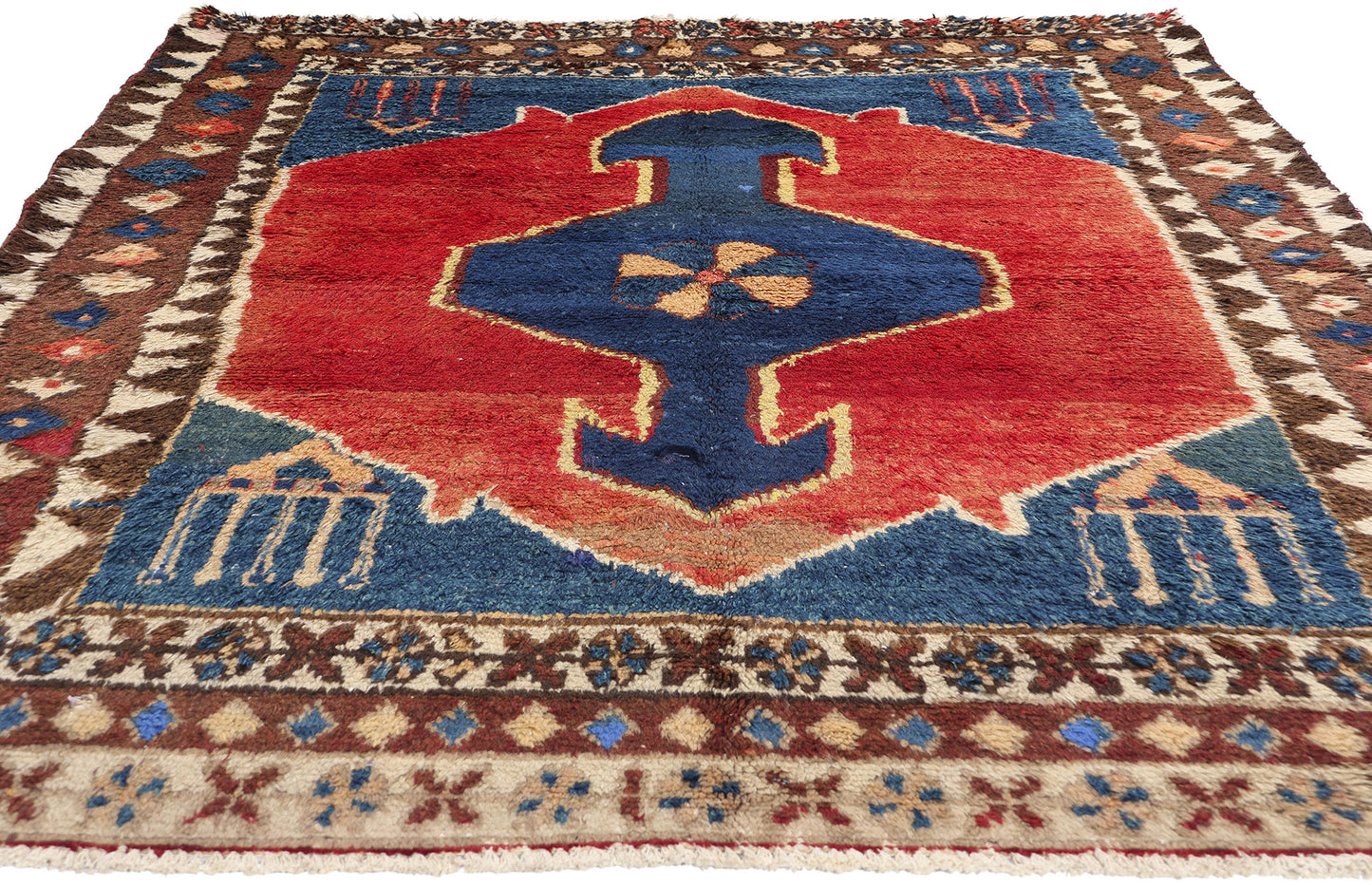 5 x 7 Vintage Persian Lori Rug 78852