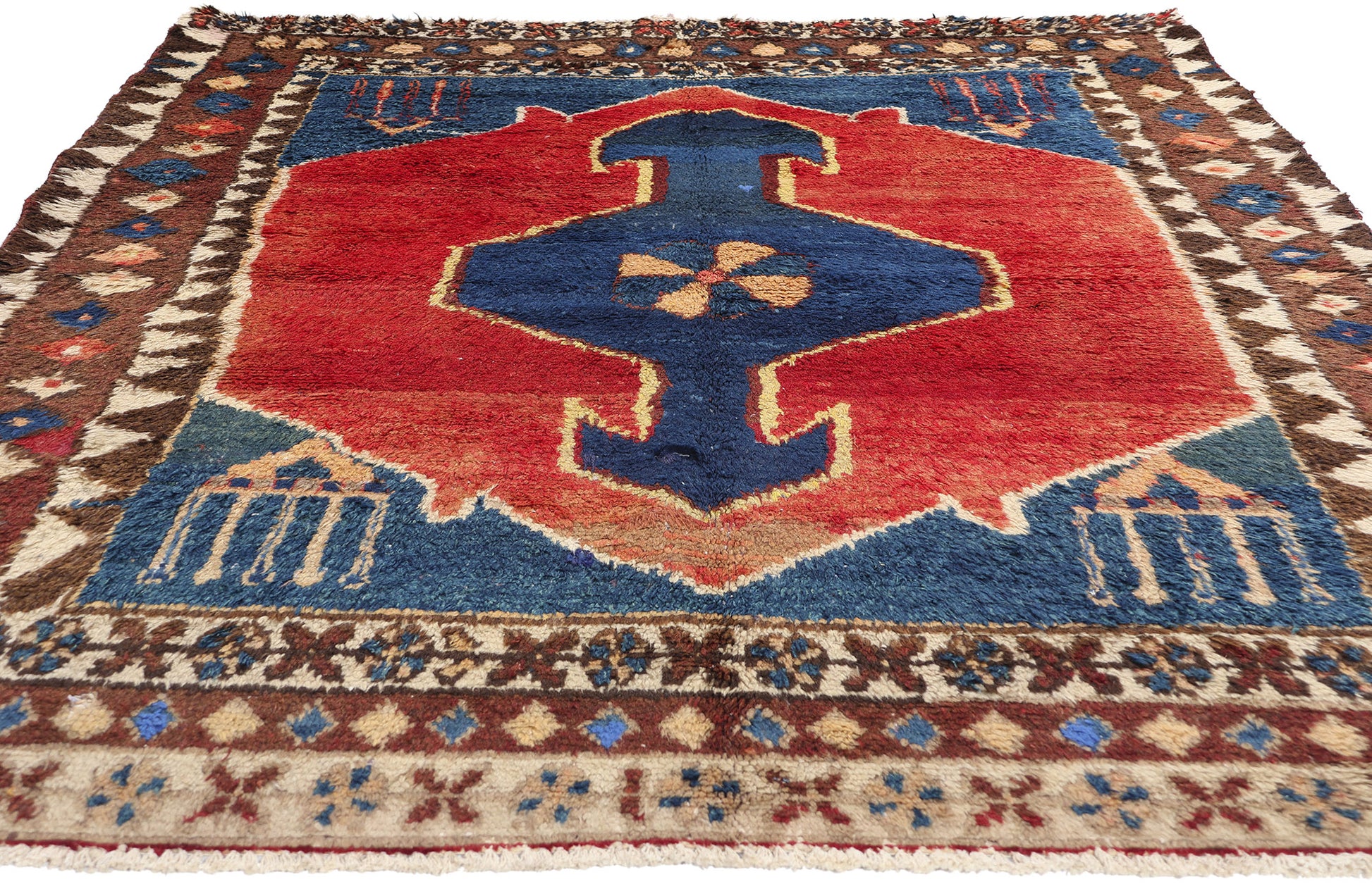 5 x 7 Vintage Persian Lori Rug 78852