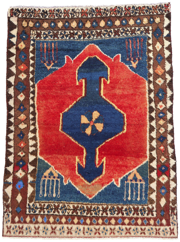5 x 7 Vintage Persian Lori Rug 78852