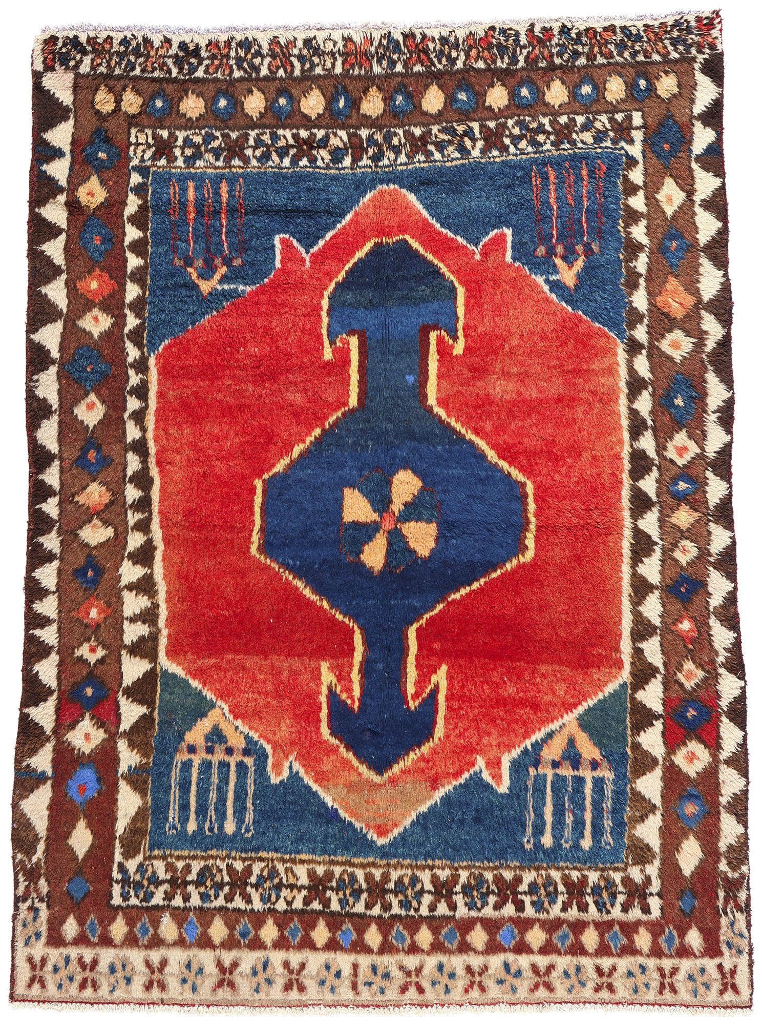 5 x 7 Vintage Persian Lori Rug 78852