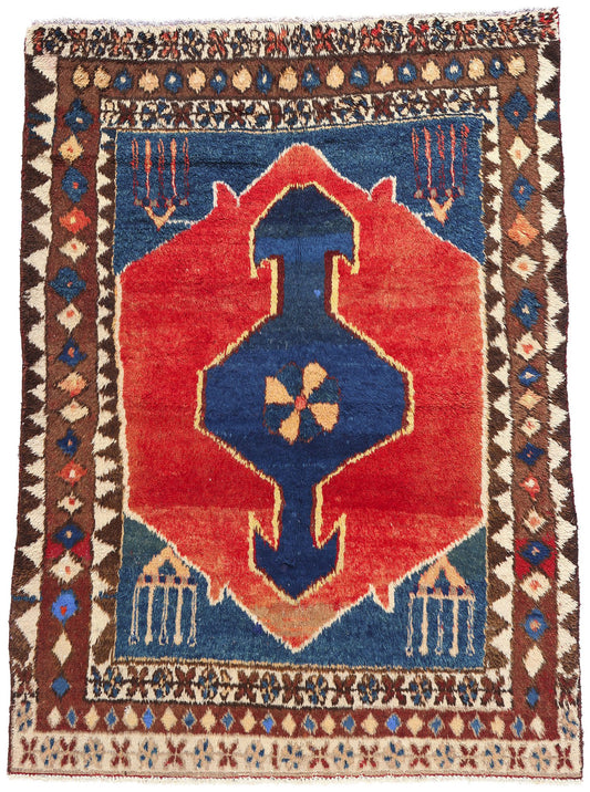 5 x 7 Vintage Persian Lori Rug 78852