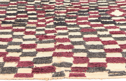 5 x 8 Vintage Rehamna Moroccan Rug 20402