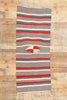 2 x 5 Vintage Rio Grande Chimayo Banded Blanket 78791