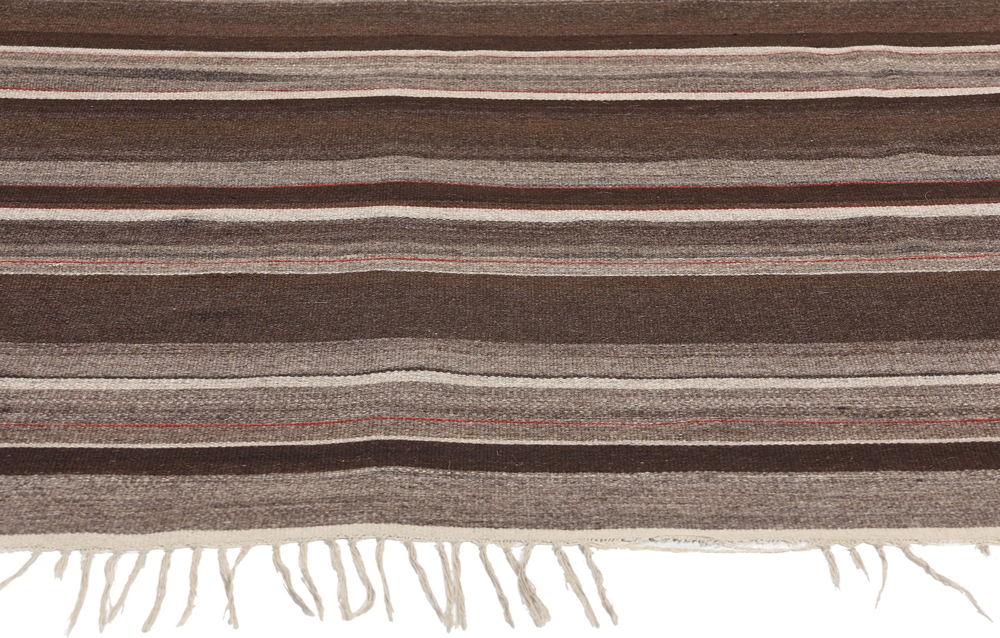 4 x 6 Vintage Rio Grande Chimayo Banded Blanket 78793