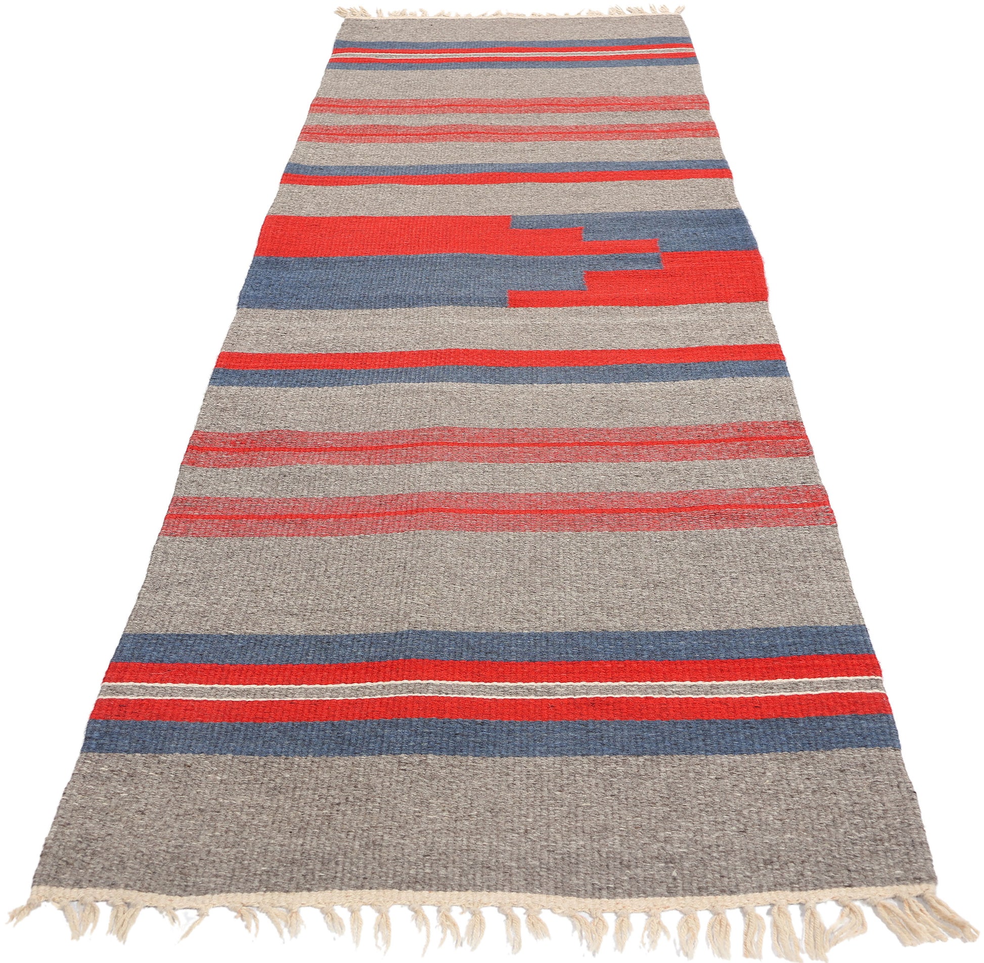 2 x 9 Vintage Rio Grande Chimayo Rug 78794
