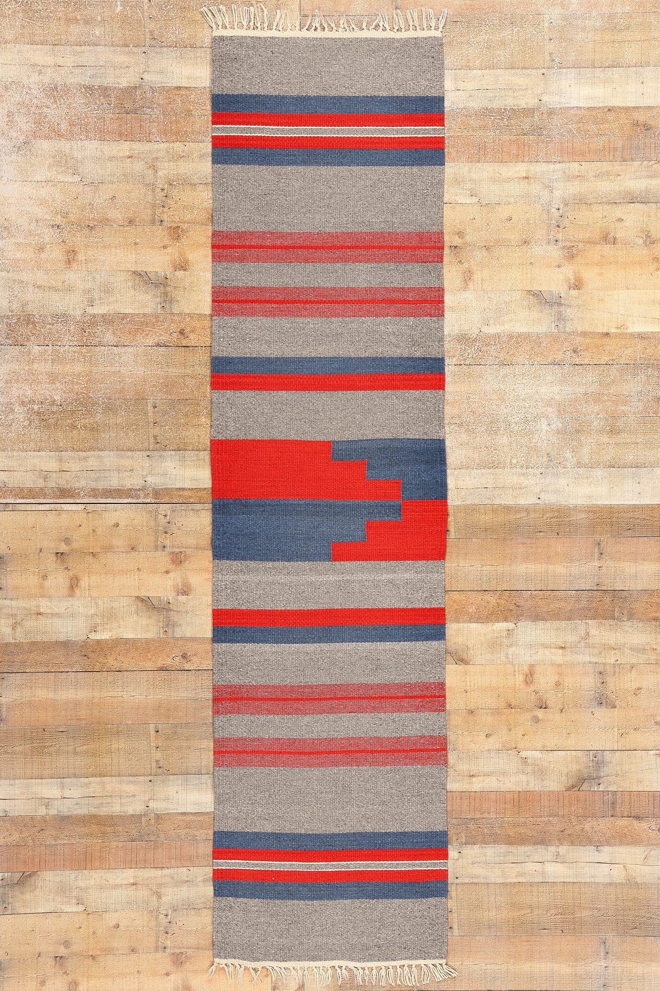 2 x 9 Vintage Rio Grande Chimayo Rug 78794