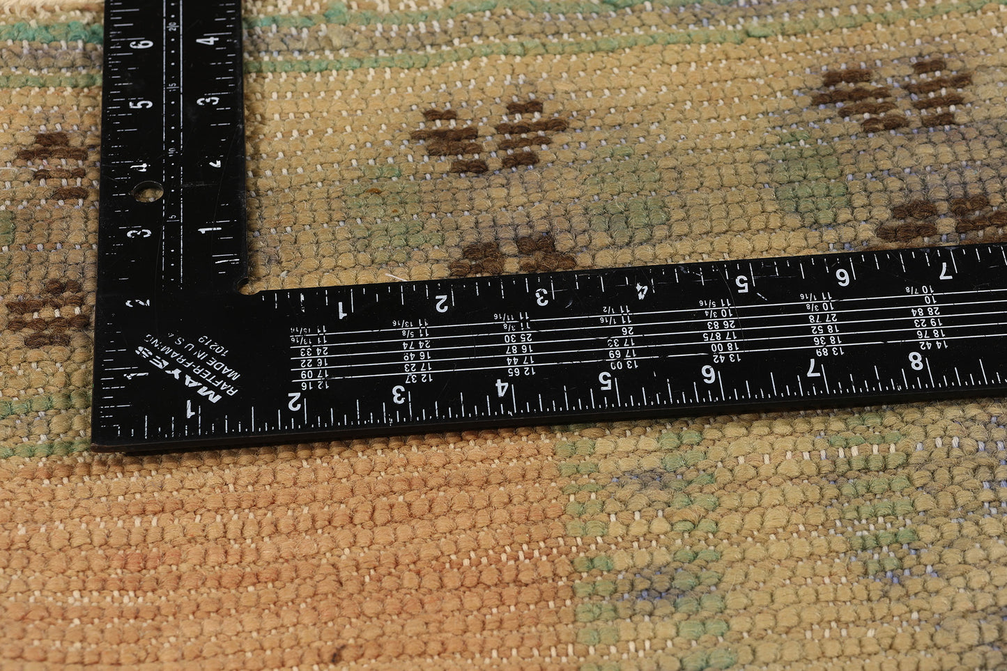 4 x 11 Vintage Orange Boujad Moroccan Rug 21824