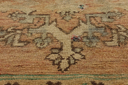 4 x 11 Vintage Orange Boujad Moroccan Rug 21824