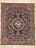 8 x 10 Vintage French Aubusson Style Rug 78647