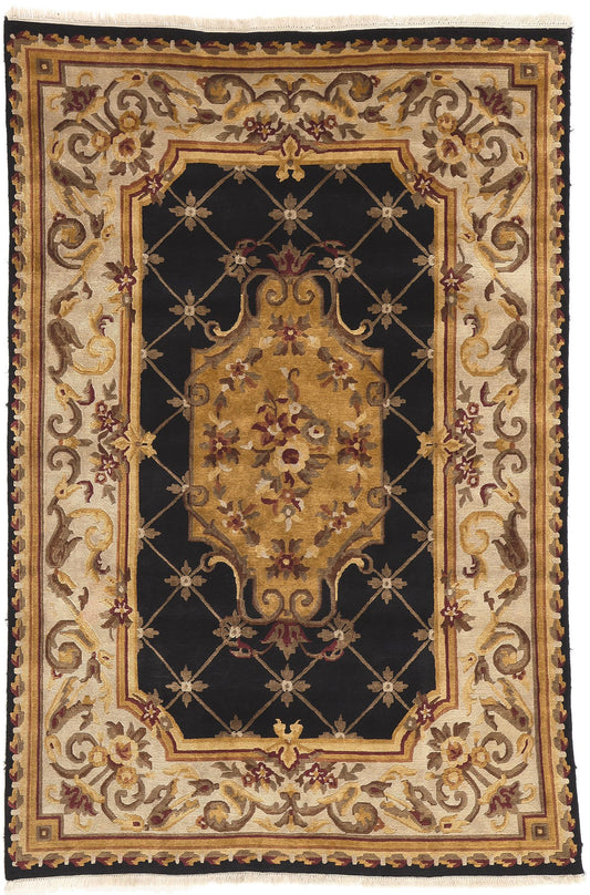 6 x 9 Vintage Tibetan Rug 78648