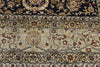 4 x 6 Vintage Turkish Silk Hereke Prayer Rug 77218