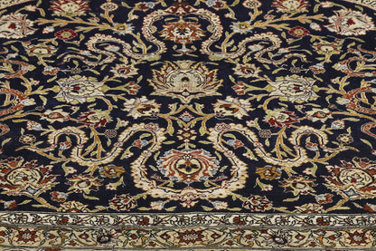 4 x 6 Vintage Turkish Silk Hereke Prayer Rug 77218