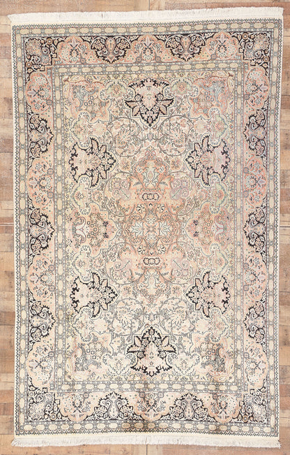 6 x 9 Vintage Indian Kashmir Rug 77533