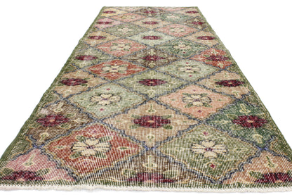 3 x 7 Vintage Turkish Sivas Rug 51948