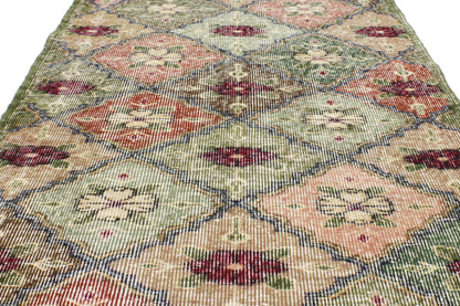 3 x 7 Vintage Turkish Sivas Rug 51948