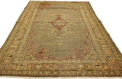 4 x 6 Antique Turkish Sivas Rug 73742