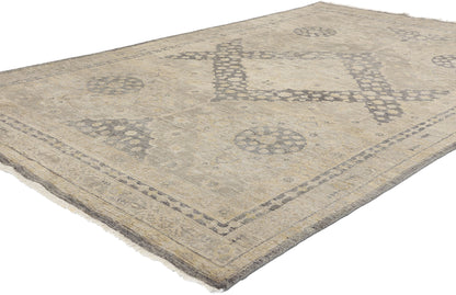 6 x 9 Vintage-Inspired Modern Khotan Rug 31070
