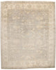 12 x 15 Vintage-Inspired Modern Gray Oushak Rug 31076