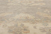 12 x 15 Vintage-Inspired Modern Gray Oushak Rug 31076