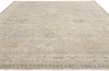 7 x 10 Vintage-Inspired Modern Gray Oushak Rug 31068