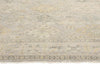 7 x 10 Vintage-Inspired Modern Gray Oushak Rug 31068