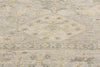 7 x 10 Vintage-Inspired Modern Gray Oushak Rug 31068