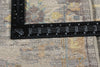 8 x 10 Vintage-Inspired Modern Gray Oushak Rug 31064