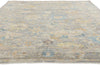 8 x 10 Vintage-Inspired Modern Gray Oushak Rug 31064