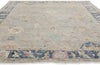 8 x 10 Vintage-Inspired Modern Gray Oushak Rug 31066