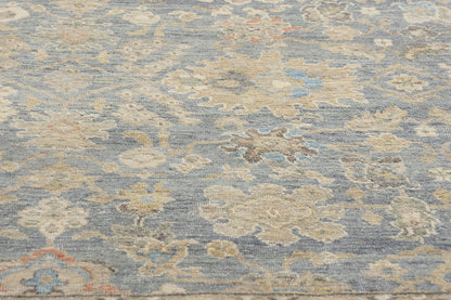 9 x 12 Vintage-Inspired Modern Oushak Rug 31051