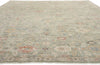 12 x 15 Vintage-Inspired Modern Green Oushak Rug 31074