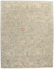 12 x 15 Vintage-Inspired Modern Green Oushak Rug 31074