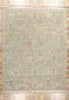 12 x 15 Vintage-Inspired Modern Green Oushak Rug 31074
