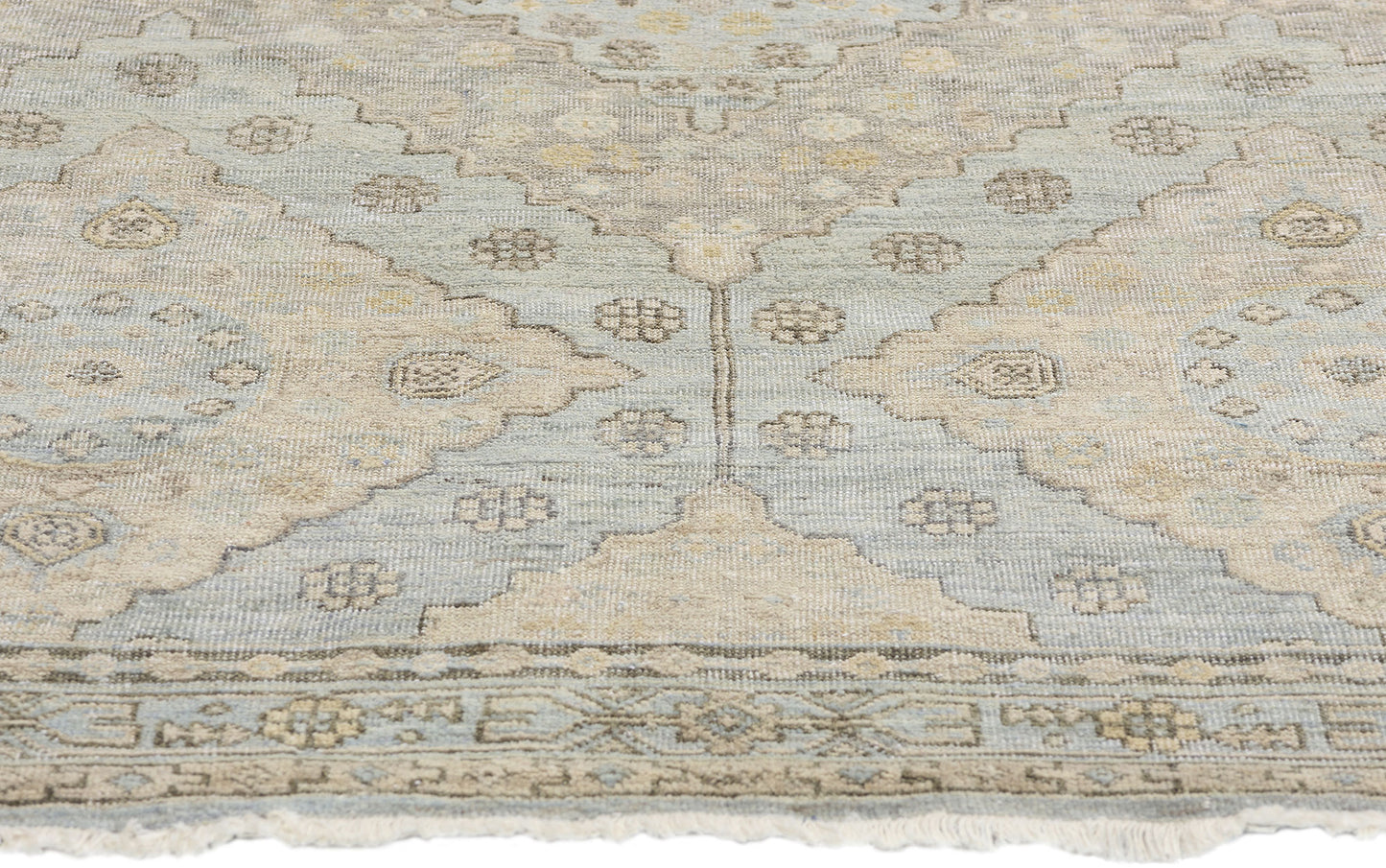 4 x 6 Vintage-Inspired Modern Khotan Rug 31073