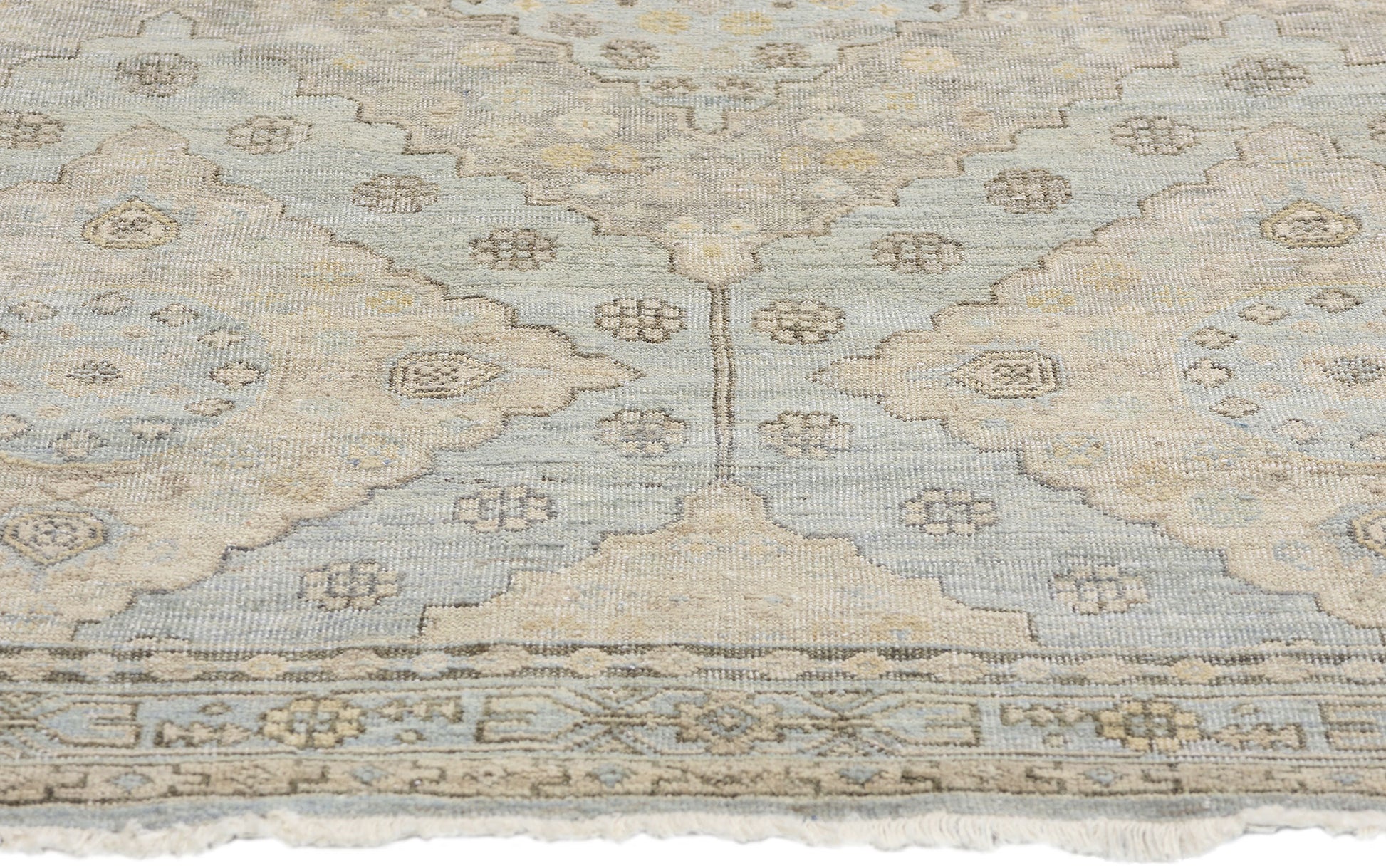 4 x 6 Vintage-Inspired Modern Khotan Rug 31073