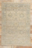 4 x 6 Vintage-Inspired Modern Earth-Tone Oushak Rug 31071