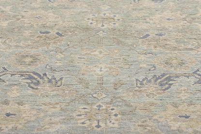 4 x 6 Vintage-Inspired Modern Oushak Rug 31072