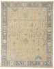 8 x 10 Vintage-Inspired Modern Oushak Rug 31065