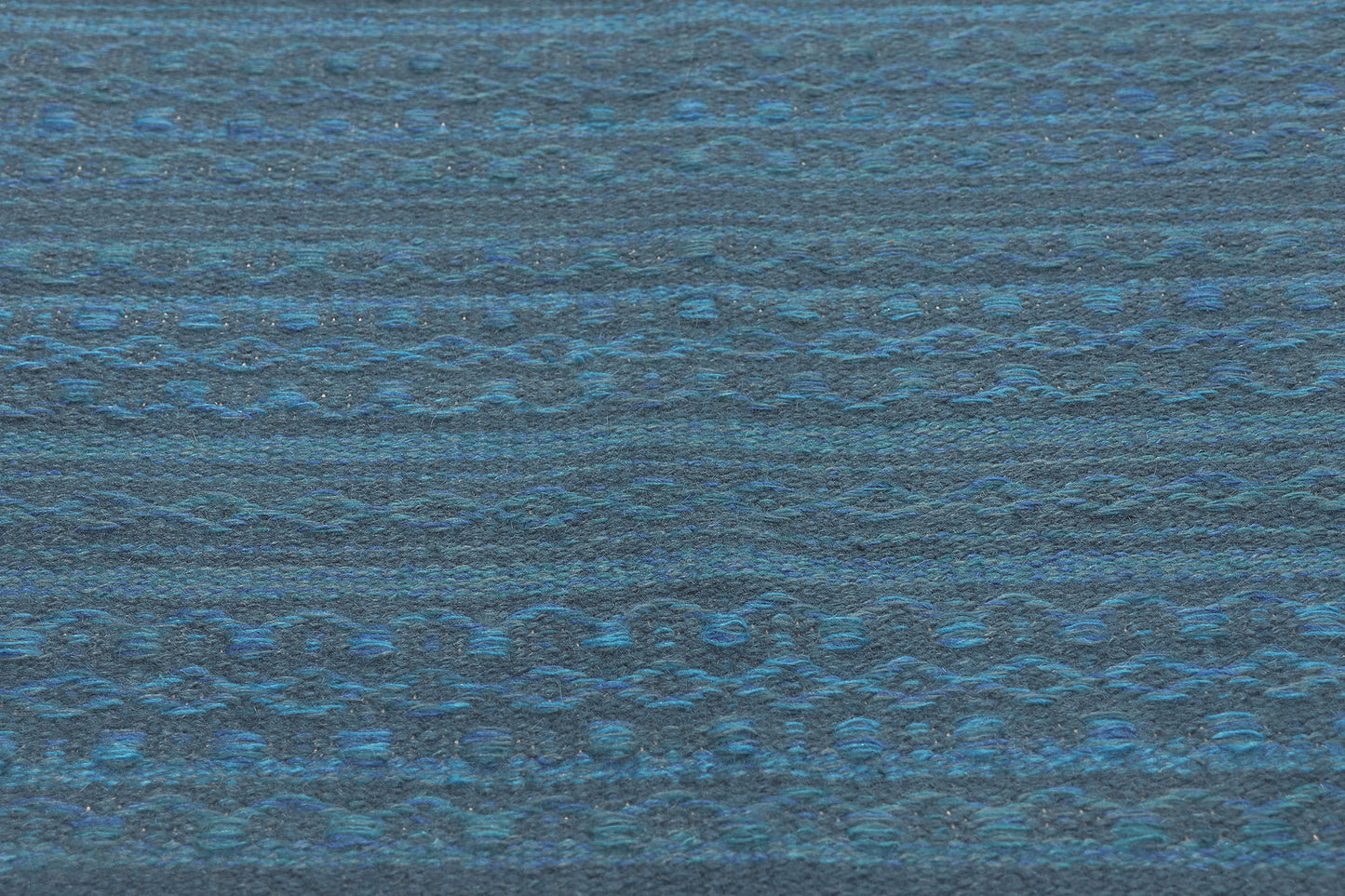 8 x 10 Vintage Blue Swedish Rollakan Rug 76914