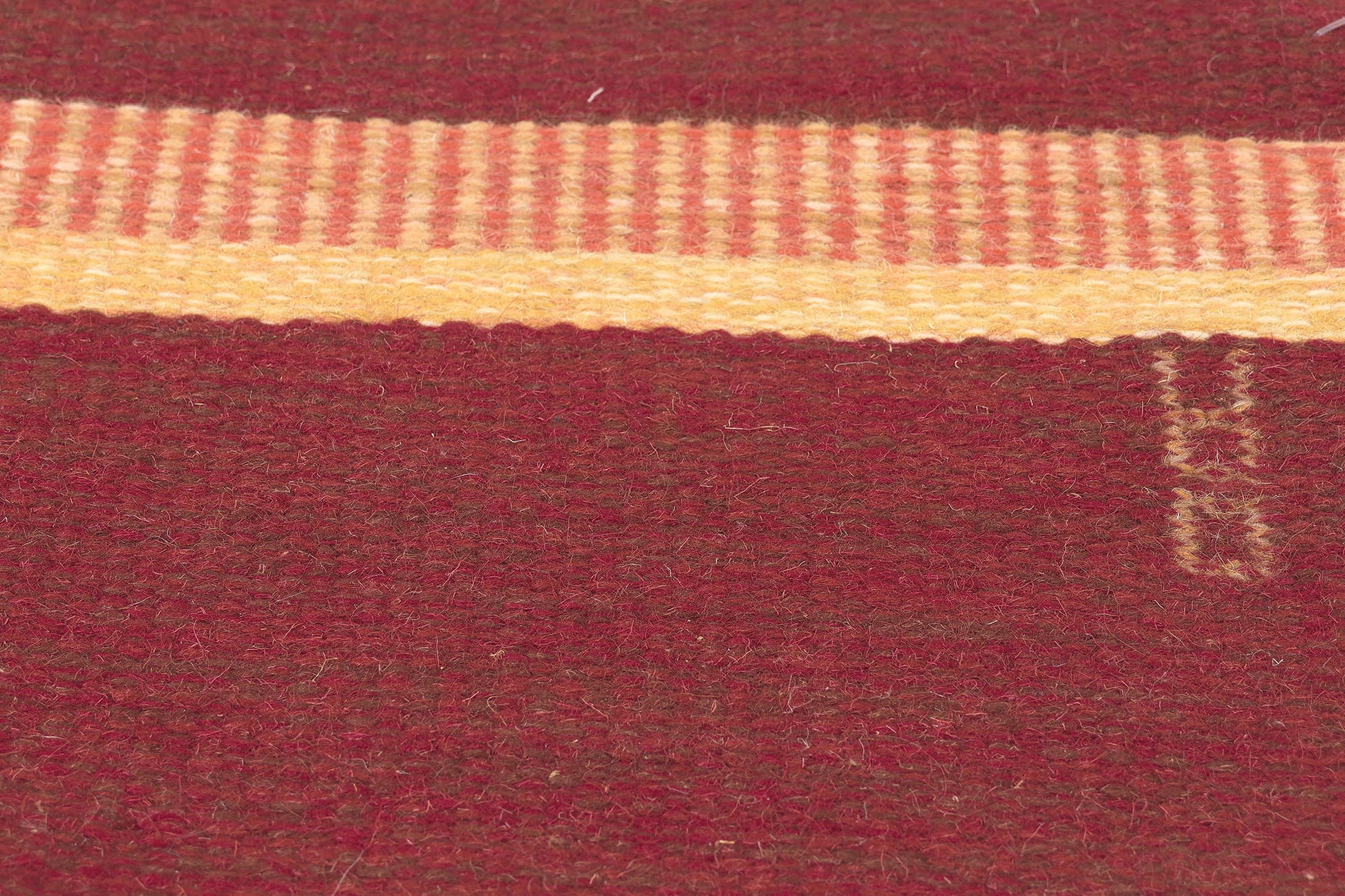 8 x 12 Anna Johanna Angstrom Vintage Swedish Rollakan Rug 77403