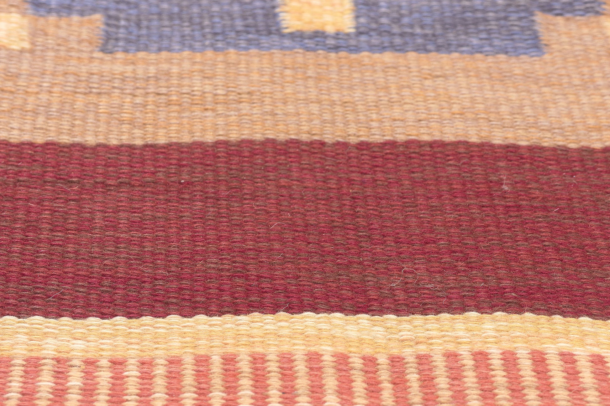 8 x 12 Anna Johanna Angstrom Vintage Swedish Rollakan Rug 77403