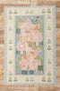5 x 7 Vintage Swedish Pictorial Rollakan Rug 78819